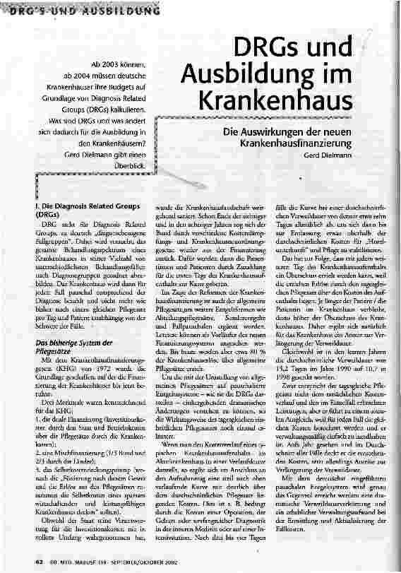 [doc_64606] DRGs und Ausbildung im Krankenhaus