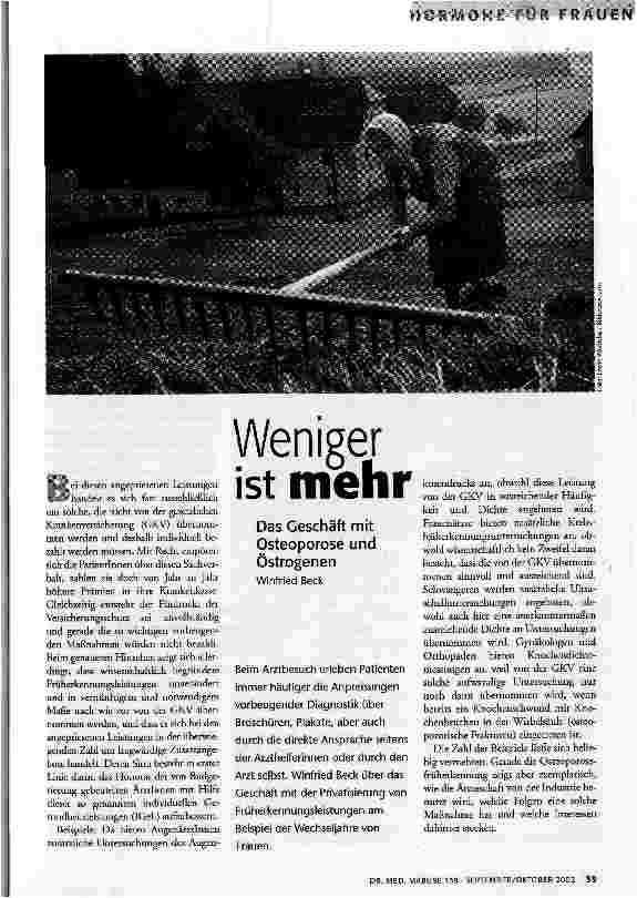 [doc_64600] Weniger ist mehr