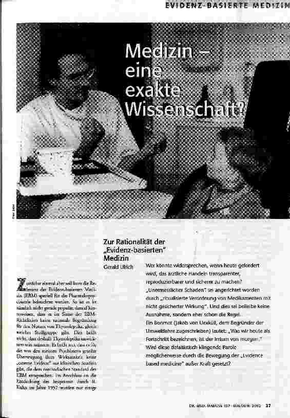 [doc_63273] Medizin - eine exakte Wissenschaft