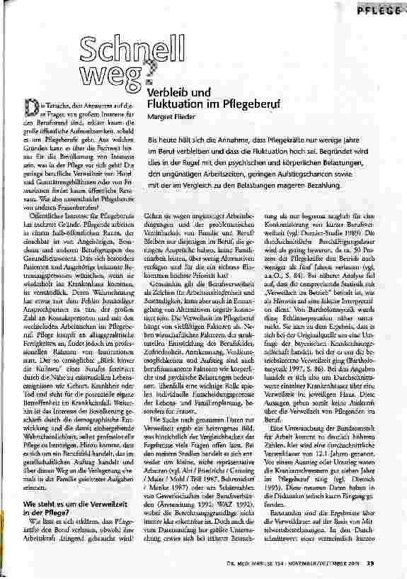 [doc_60641] Schnell weg? Verbleib und Fluktuation im Pflegeberuf