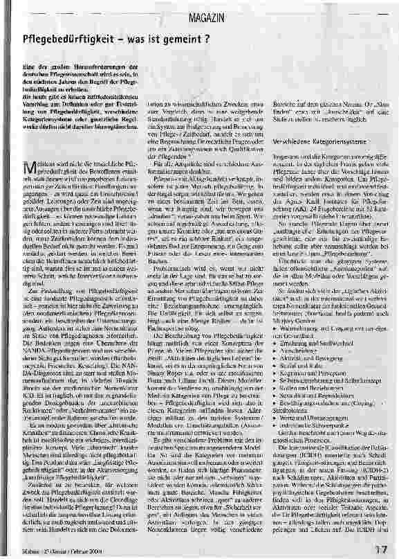 [doc_52258] Pflegebedürftigkeit - was ist gemeint?