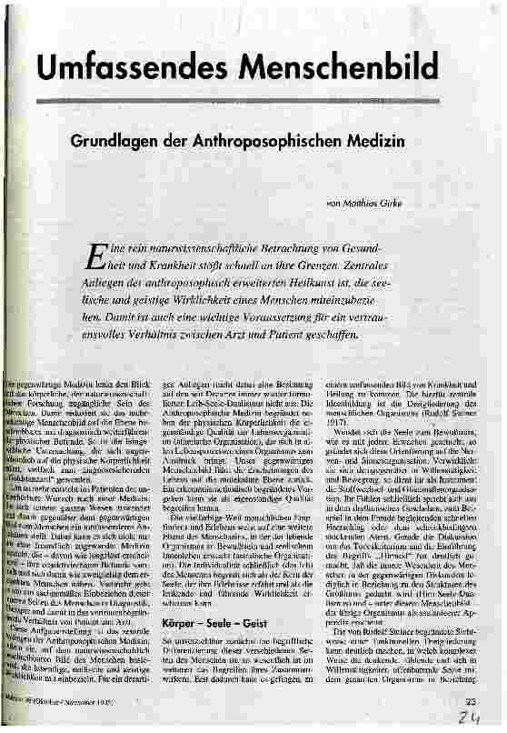 [doc_35417] Umfassendes Menschenbild Grundlagen der Anthroposiphischen Medizin