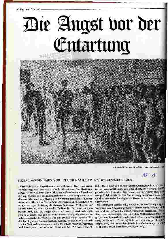 [doc_9959] Die Angst vor der Entartung