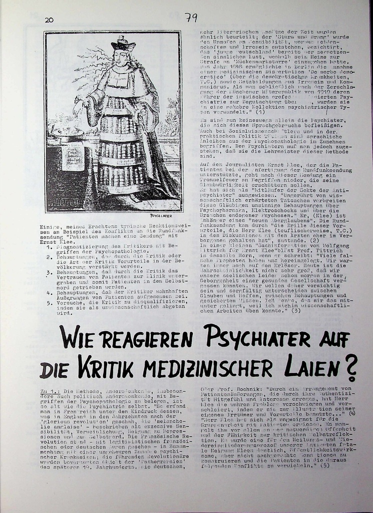 [doc_772892] Wie reagieren Psychiater auf die Kritik medizinischer Laien? – Zeitschrift für alle Gesundheitsberufe