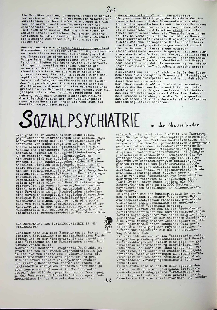 Sozialpsychiatry in den Niederlanden – Zeitschrift für alle Gesundheitsberufe
