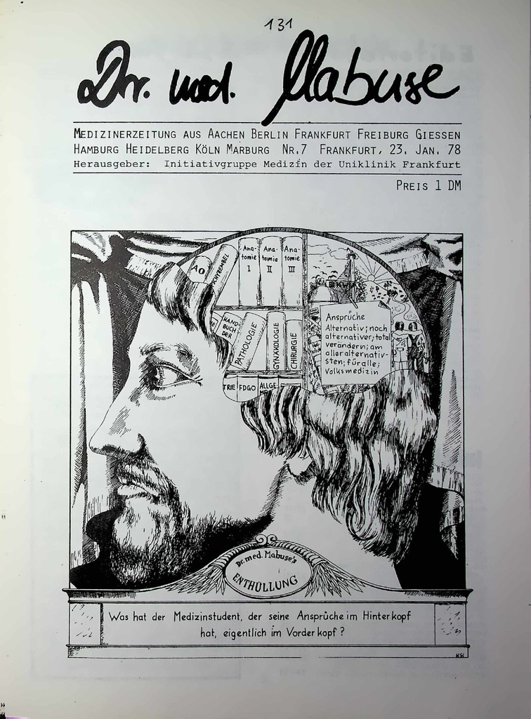 [doc_772959] Dr. med. Mabuse Heft 7-1978 – Zeitschrift für alle Gesundheitsberufe