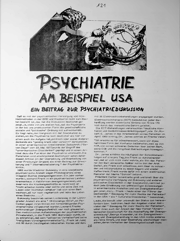[doc_772941] Psychiatrie am Beispiel USA – Zeitschrift für alle Gesundheitsberufe