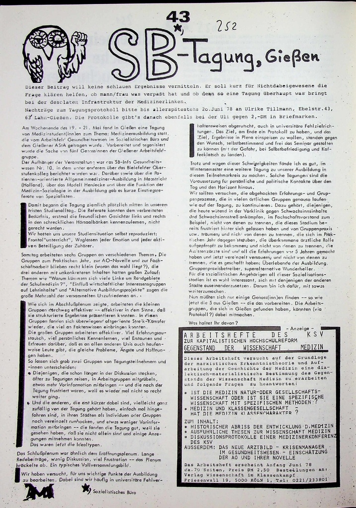 SB-Tagung Gießen – Zeitschrift für alle Gesundheitsberufe