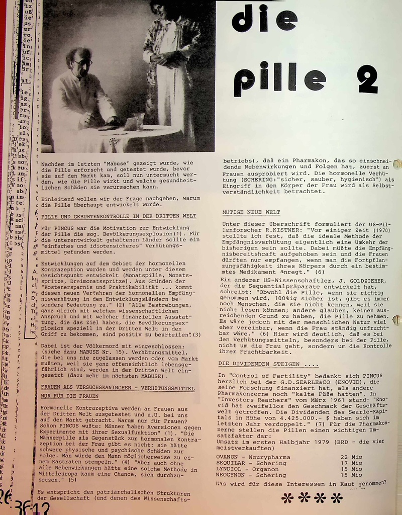 Die Pille und ihre Wirkungen / Risiken hormoneller Kontrazeptiva – Zeitschrift für alle Gesundheitsberufe