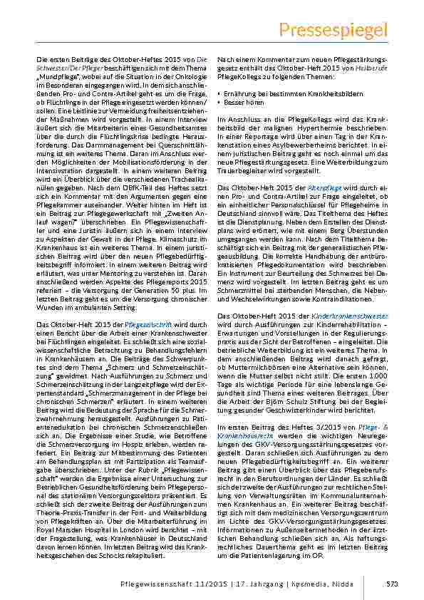 Pressespiegel