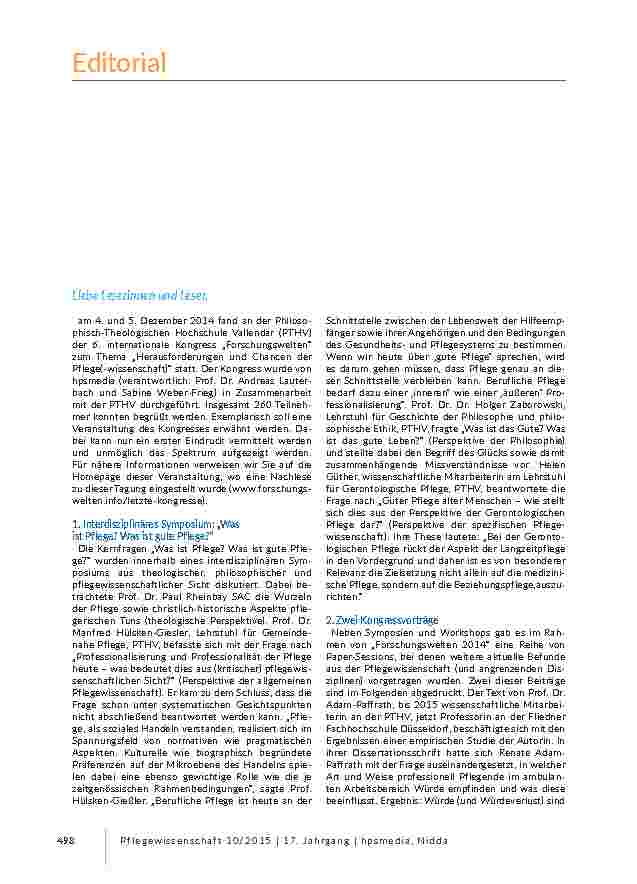 Editorial