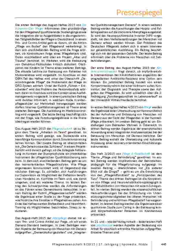 [doc_201426] Pressespiegel