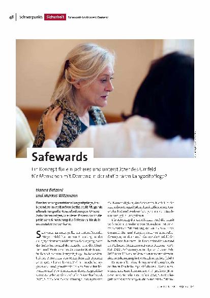 Safewards: Ein Konzept für ein sicheres und unterstützendes Umfeld für ...